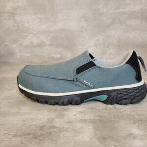 Nautilus Safety Shoes Womens Size 6.5 Blue Breeze N1683 Slip On Work Lightweight